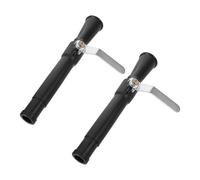 2pcs Fire Extinguisher Discharge Nozzle for Wheeled Units Black