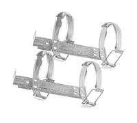 2pcs Fire Extinguisher Holder Wall Bracket, Heavy Duty Iron 2kg Mount