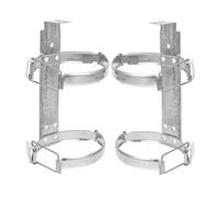 2pcs Fire Extinguisher Wall Bracket 2kg Iron Mount for Home Vehicle