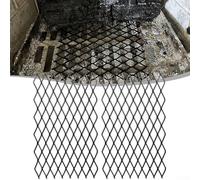 2Pcs Fireplace Grate Ember Retainer, 7.5 * 11.8inches Metal Fireplace Ember Retainer Mesh, For Improve Heat Distribution Within The Fireplace