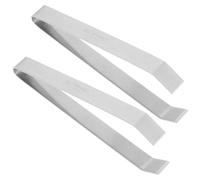 2pcs Fish Bone Tweezers with Thickened Ergonomic Non Slip Handle | Polished Smooth Surface, Precise Plating Control, Easy Cleaning, Suitable for Home Cooks, Chefs, Meal Preparation