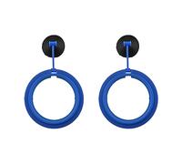 2Pcs Fish Feeding Rings Blue Round Floating Food Feeder Circle with Suction Cup for Fishes Tank Aquarium Turtle Betta Goldfish Small Fish Feeding Accessories Floating Plant Duckweed Ring