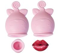 2PCS Fish Lip Plumper for Sexy Lip Beauty Mouth Plumper Soft Silicone Tool Funny Device for Women Natural Pout Birthday GiftPlumper