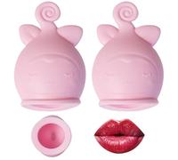 2PCS Fish Lip Plumper for Sexy Lip Beauty Mouth Plumper Soft Silicone Tool Funny Device for Women Natural Pout Birthday..