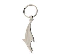 2Pcs Fish Rings Bottle Opener Metal Bottle Opener Keychain Novelty Sea Animal Keyring for Men Women Pendant