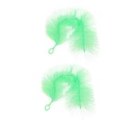 2pcs Fish Spawning Brush for Aquariums Artificial Grass Hatching Mop for Betta Fish Breeding Accessory for Freshwater Tanks Maximizes Egg Attachment with Innovative Design