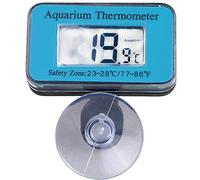 2Pcs Fish Tank Thermometer, Digital LCD Fish Aquarium Thermometer Submersible Waterproof Tank Temperature