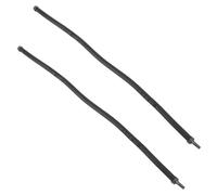 2pcs Fish Tank Tube Bubble Strip Aquarium Oxygen Strip Black Plastic