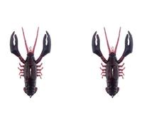 2pcs Fishing Bait Lures, 8cm 16g Artificial Evil Lure, Artificial Lobster Soft Bait Fish Crankbait
