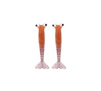 2PCS Fishing Bait Lures 9.5cm/11.5cm 6g/10g Silicone Evil Lures Artificial Swimming Baits Accessories Silicone Soft Lures