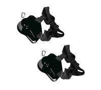 2Pcs Fishing Belt Rod Holder Adjustable Fishing Fighting Waist Belt Boats Rod Holder Professional Tool