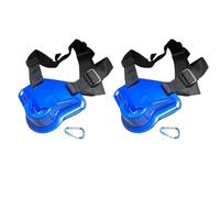 2Pcs Fishing Fighting Belt Adjustable Fishing Belt Rod Holder Fighting Waist Rod Holder Boats