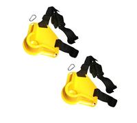 2Pcs Fishing Fighting Belt Adjustable Rod Holder Fighting Waist Fishing Belt