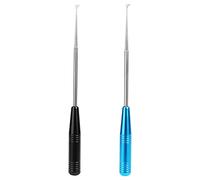 2PCS Fishing Hook Quick Removers, Safty Extractor Fish Hook Disconnect Device Fishing Accessory, Fish Hook Removal Tool for Fishing,Fish Hook Remover Tool Kit for saltwater & freshwater, Blue, Black