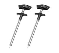 2Pcs Fishing Hook Separator Fish Dehooker Squeeze Out Fish Hook Remover Tool Aluminum Extractor Fishing Accessory Easy To Reach Remover