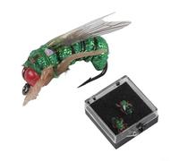 2pcs Fishing Lures, Realistic Insect Imitation Trout Flies, Effective for Both Freshwater and SFor altwater Environments (5-1L)