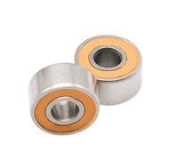 2pcs Fishing Reel Bearings S693 2RS CB ABEC7 LD 3 * 8 * 4 Mm Stainless Steel Hybrid Ceramic Ball Bearing S693-2OS S693RS