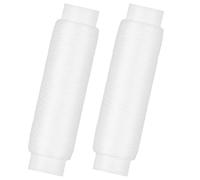 2PCS Fishing Thread Clear String, 0.2mm/1640 FT Invisible Fishing Bait Elastic Thread Line & Strong Fishing Line for Salmon, Sturgeon, Catfish, Bass, No-Knots Nylon Fishing String Bait Keeper Thread