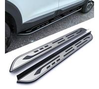 2pcs fit for Mazda CX50 CX-50 2023-2026 Running Boards Side Steps Nerf Bars Pedal Aluminium All Black Cool-Max Series(with Brackets)