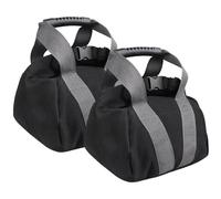2Pcs Fitness Sandbags with Non-slip Handle Refillable Portable Canvas Sand Kettlebell Soft Sand Bag for Home Training, Fitness, Yoga WorkouSand Bags for Weight Training
