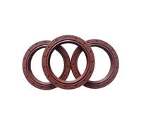 2Pcs,FKM TC Oil Seal,Fluororubber Double-Lip Seal,Inner Diameter 35mm,Outer Diameter 42mm,Thickness 7mm.