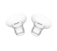 2pcs Flange Inserts 13mm for 9mm-11mm Nipple Size,Fits for Momcozy S12 Pro/S9 Pro/M5,S9/S12/S19/S21/S23,Elvie,Willow,lansinoh,Medela,Spectra,TSRETE,kmaier,MomMed Breastpump 24mm Flange,Down to 13mm