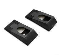 2Pcs Flange Kit for Seat Tube Support Bracket Reliable Base for Efficient Space Utilization (Bronze )
