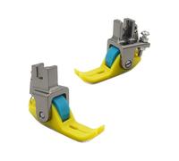 2PCS Flat Car Roller Foot Sewing Platter Foot Sewing Machine Sewing Equipment for Shirt Bedding Fabric Stitching for Curtain