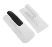 2pcs flat edge finishing trowel for wall smoothing and plastering