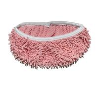 2pcs Flat Mop Refill Cloth Reusable Mop Pads for Flash Speedmop Ultra Large & Soft Microfibre Mop Head for Wet & Dry Household Replacement Mops Pad for Hardwood Tile (Red, 25.4 * 11.5CM)