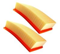 2PCS Flat Pleated Filters For Bosch GAS 35 L AFC GAS 35 L SFC+ GAS 35 M AFC Vacuum Cleaner Protect The Vacuum Cleaner Motor