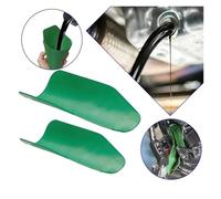 2pcs Flexible Draining Tool Foldable Car Funnel Oil Guide Plate Motorcycle Auto Engine Oil Gasoline Filling Tools for Trucks Motorcycles