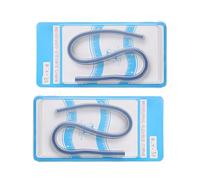2PCS Flexible Measuring Tape Soft PVC Measuring Ruler Ruler for Fashion Design Clothing Pattern