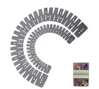 2pcs Flexible Sewing Sewing Manual for Perfect Fabric Alignments Heat Stable Inhibitor Tool Seamless Silicone Semming Tool Kit for Crafts