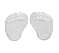 2pcs Flip Flop Toe Protector, Soft Gel Non Slip Sandal Pads Inserts Metatarsal Guards Heel Toe Pads for Flip Flop