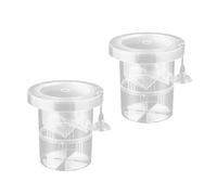 2PCS Floating Aquarium Breeding Box Safe Fish Spawn and Fry Defense Reusable Nursery Dividers