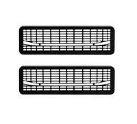 2PCS Floor Air Flow Vent Grille Protection for Tesla Model Y Juniper 2025/2026,Rear Under Seat Air Condition Grille Outlet Protector Accessories For Tesla Model Y Juniper Vent Covers