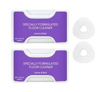 2PCS Floor Cleaning Solution (with 2 Mop Pads), Compatible With Narwal Freo Z Ultra
