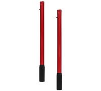 2pcs Floor Jack Handle Steel Rubber Grip Replacement Rod
