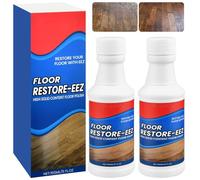 2PCS Floor Restore Eez, Floor Polishing and Restorer, Flooring Renewal Agent, Wood Floor Protection Solution, for Shiny Wood, Tiles and Laminate, Easy Mop Application, Restores Shine
