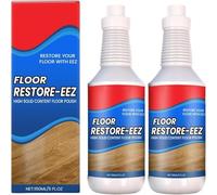 2PCS Floor Restore eez, Floors Restorer & Polishs, Clean Eez Floor Restorer, Wood Flooring Renewal Polishs, Shine & Protect Instantly Wood, Laminate, Vinyl, Bamboos, Slate, Terracotta & More