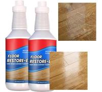 2PCS Floor Restore Polishing, 150ml Flooring Shine Agent, Floor Restore, Flooring Renewal Shine Maintenance Tool, Multisurface Floors Cleaner, Wood Floors Polishing Solution for Home, Apartment