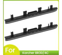 2PCS Floor Scrubber Roller Brush for KARCHER BR30/4C Absorbent Scraper Oil Resistant Straight Squeegee Absorbent Strip A