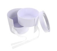 2pcs Flower Gift Box For Bouquets Packaging Arranging Container Bridesmaid Treat Valentine Day Flowers Wrapping Home Weddings For Flowers, Bouquets