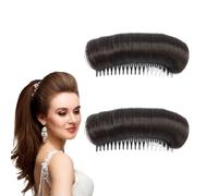 2Pcs Fluffy Clips for Hair, Hair Volumizer Clip, Hair Puff Accessories for Women, Instant Volume Boost for Wedding