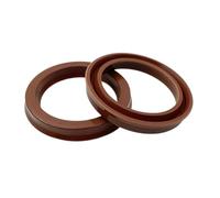 2Pcs Fluorine Rubber UN/UHS/U/Y Type Shaft Hole General Sealing Ring Gasket ID 8-38mm FKM Hydraulic Cylinder Oil(32x40x8mm)