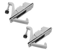 2pcs Flush Mount Compression Latch Lock for Cabinet Zinc Alloy Silver