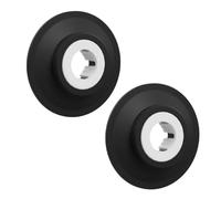 2Pcs Flush Valve Seal Compatible with Ideal Standard SV01967, Black | Replacement Rubber Gasket, Stop Cistern Leaks & Running Water, Easy DIY Install, No Plumber Required for Toilet Repair
