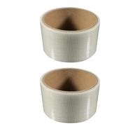 2Pcs Fly Screen Repair Tape, 5cmx5m Self-Adhesive Screen Window Repair Patch Tape for Door, Window, Screen, Curtain (White)