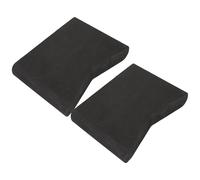 2Pcs Foam Drum Block Pedal Anchors Systems Stops Kits Nonslip Double Set Accessory Easy to Use Double